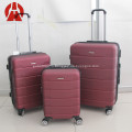 ABS carry-on travel trolley luggage set